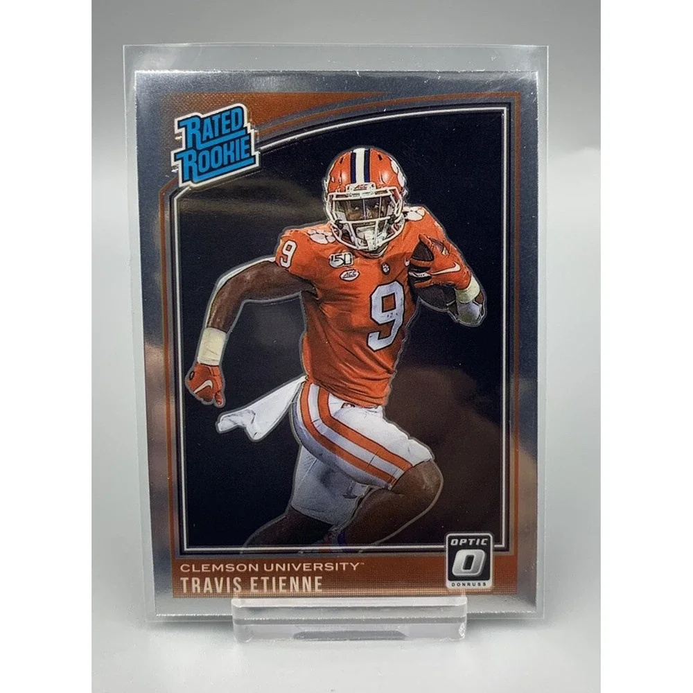 2021 Panini Chronicles Draft Picks Optic Rated‎ Rookie Travis Etienne Jaguars